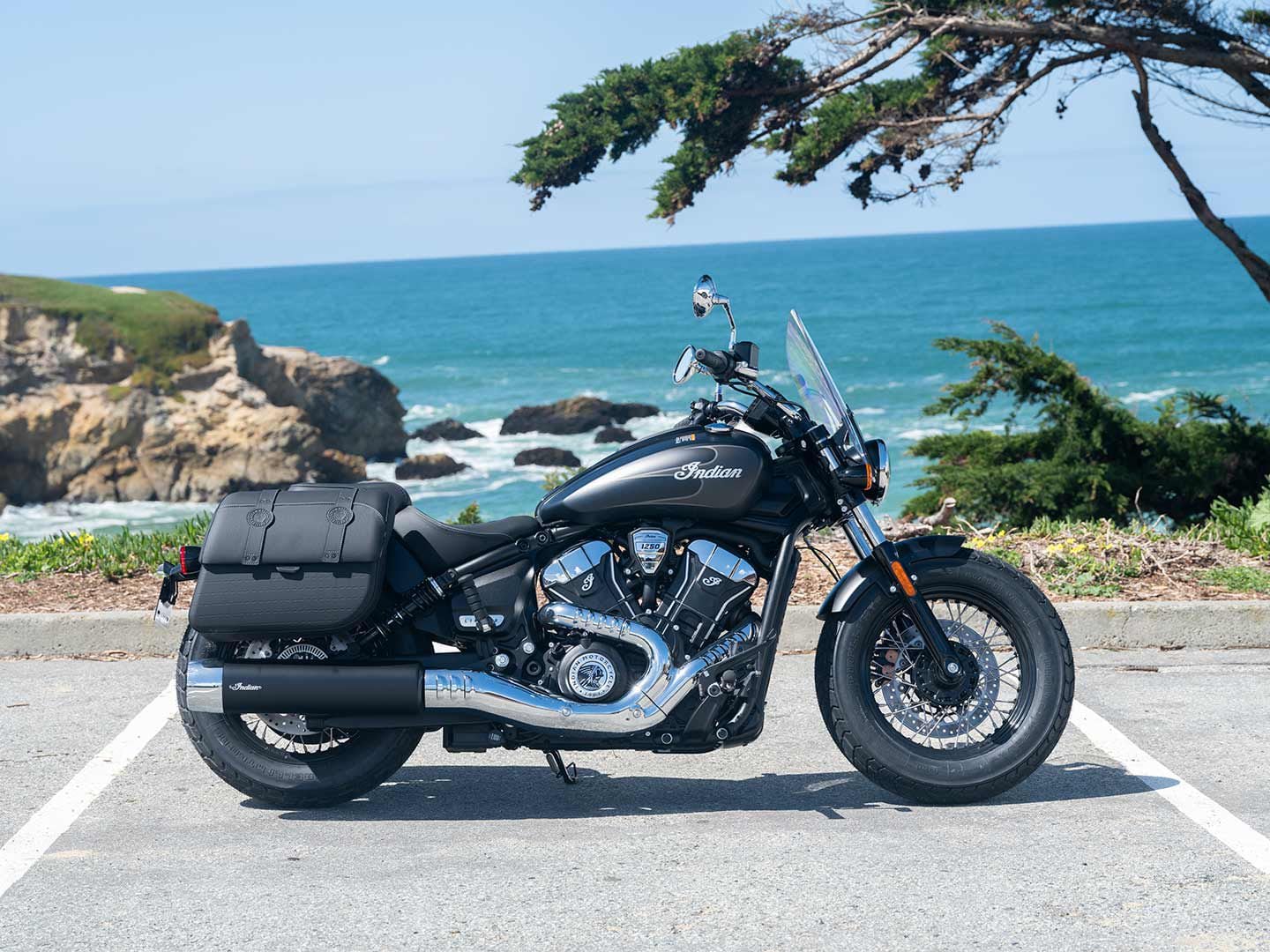 The Super Scout is a classic and simple touring cruiser.