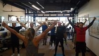 Pre- and post-motorcycle ride stretching