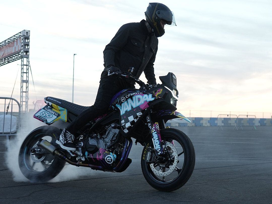 CFMoto and Roland Sands Design Unveil the Vandal Ibex 450