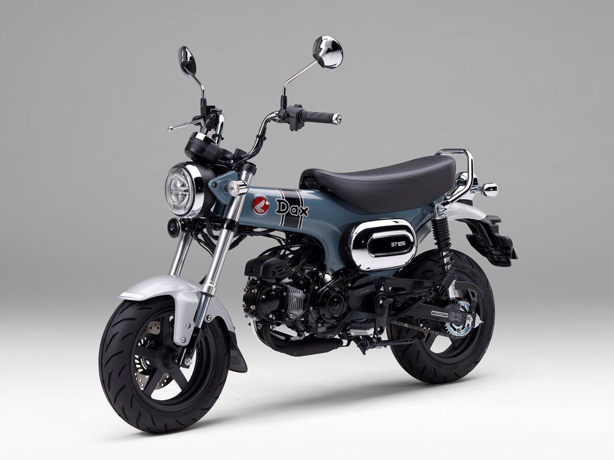 No pricing has been released yet, but we do know the 2023 Dax will be available in red or blue when it comes to Europe this May.