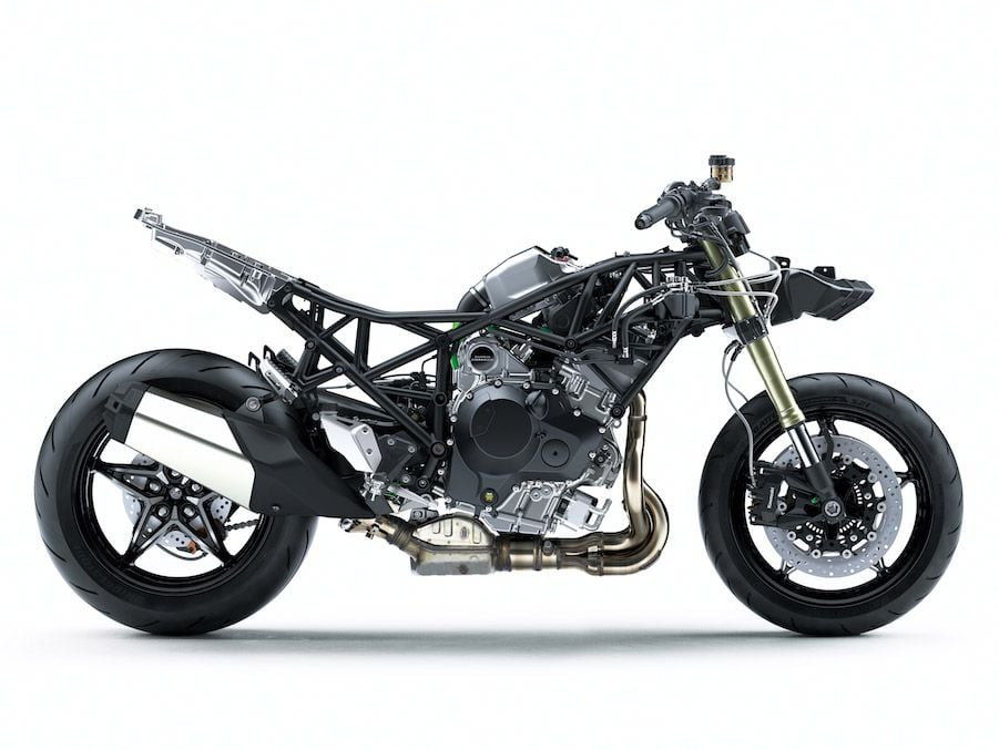 Kawasaki h2 deals chopper