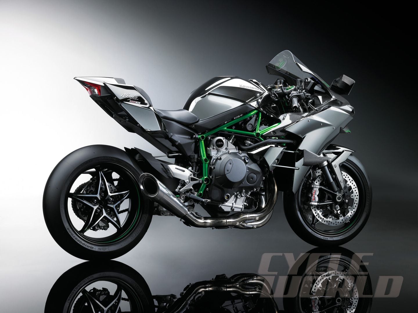 H2R vs. H2 Superbike Motorcycle Review | Cycle World
