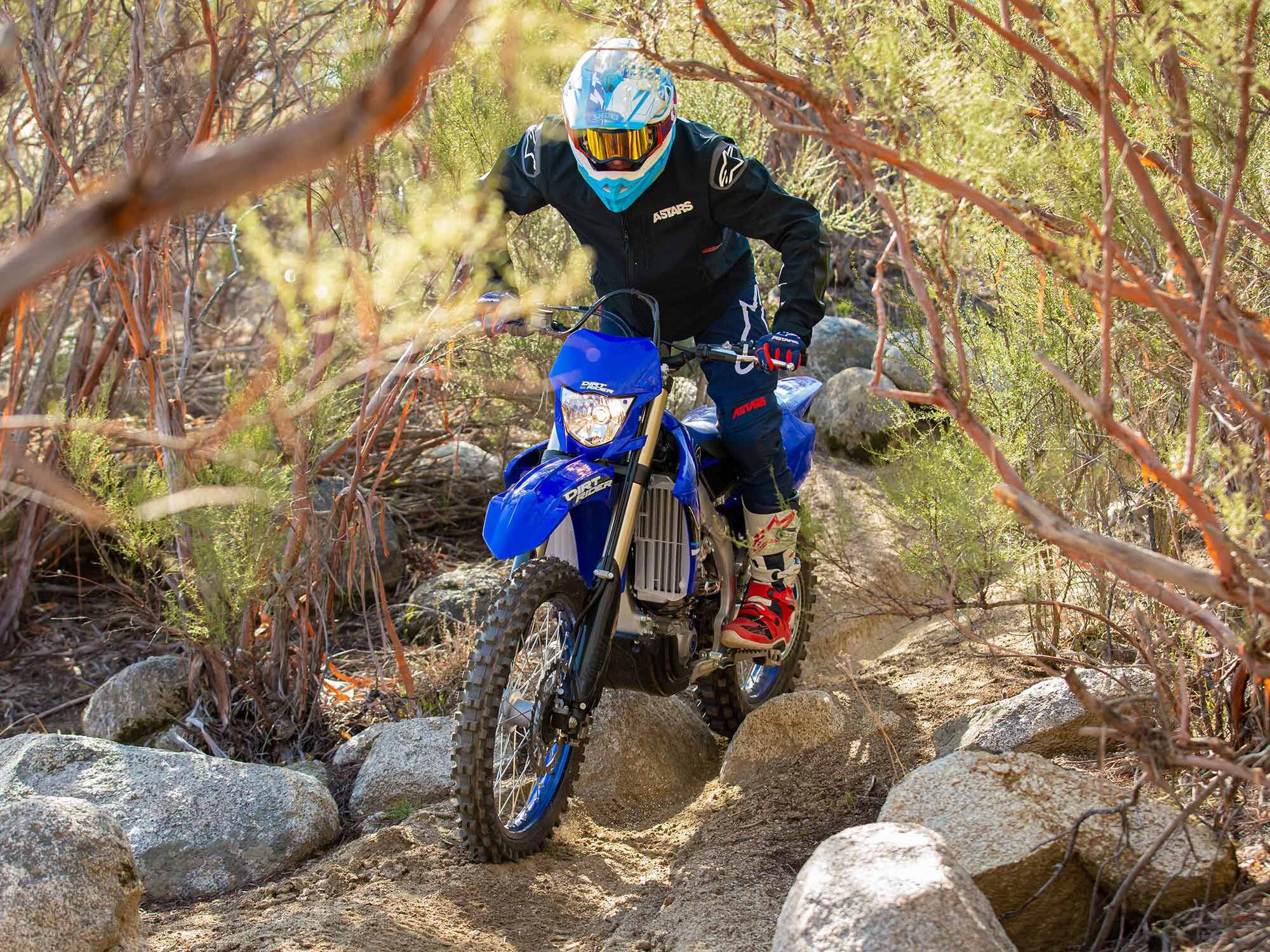 We already know the YZ250F is at the top of its class, and Yamaha has injected that DNA into its WR250F enduro racer.
