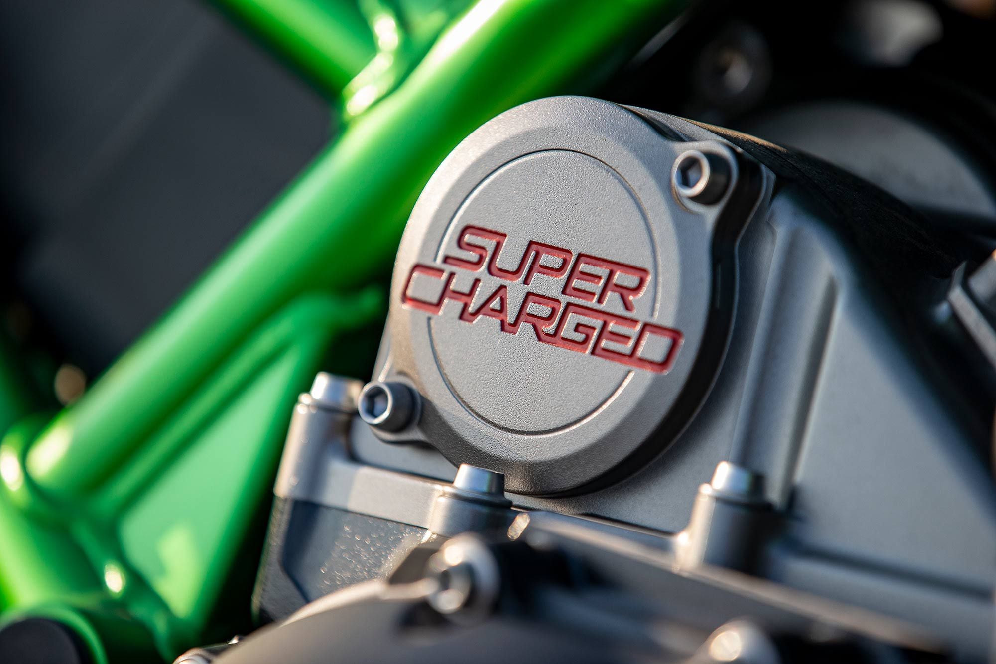 The supercharger on the Z H2 spins at 110,000 rpm at full boost.