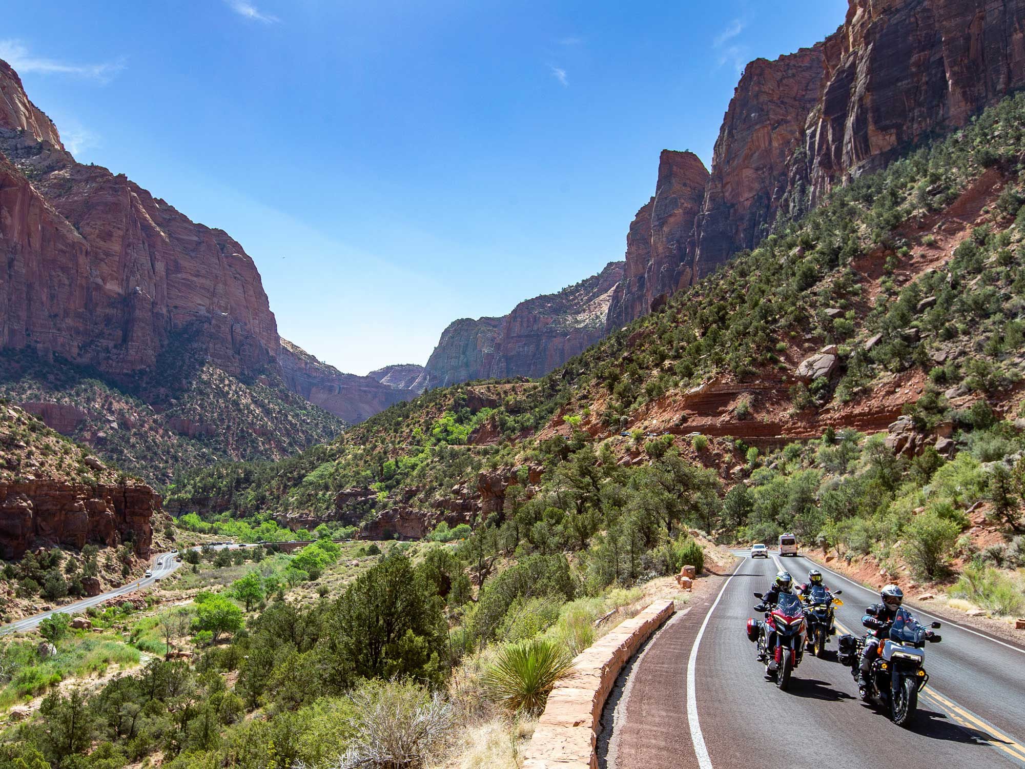 Temperatures soared into the triple digits as we made our way through Zion National Park.