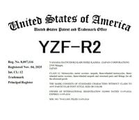 Nama merek dagang Yamaha AS YZF-R2