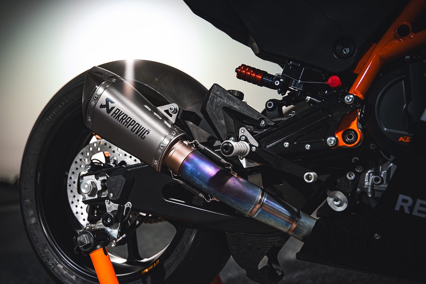 There is an insert available for the exhaust when decibel limits are imposed.