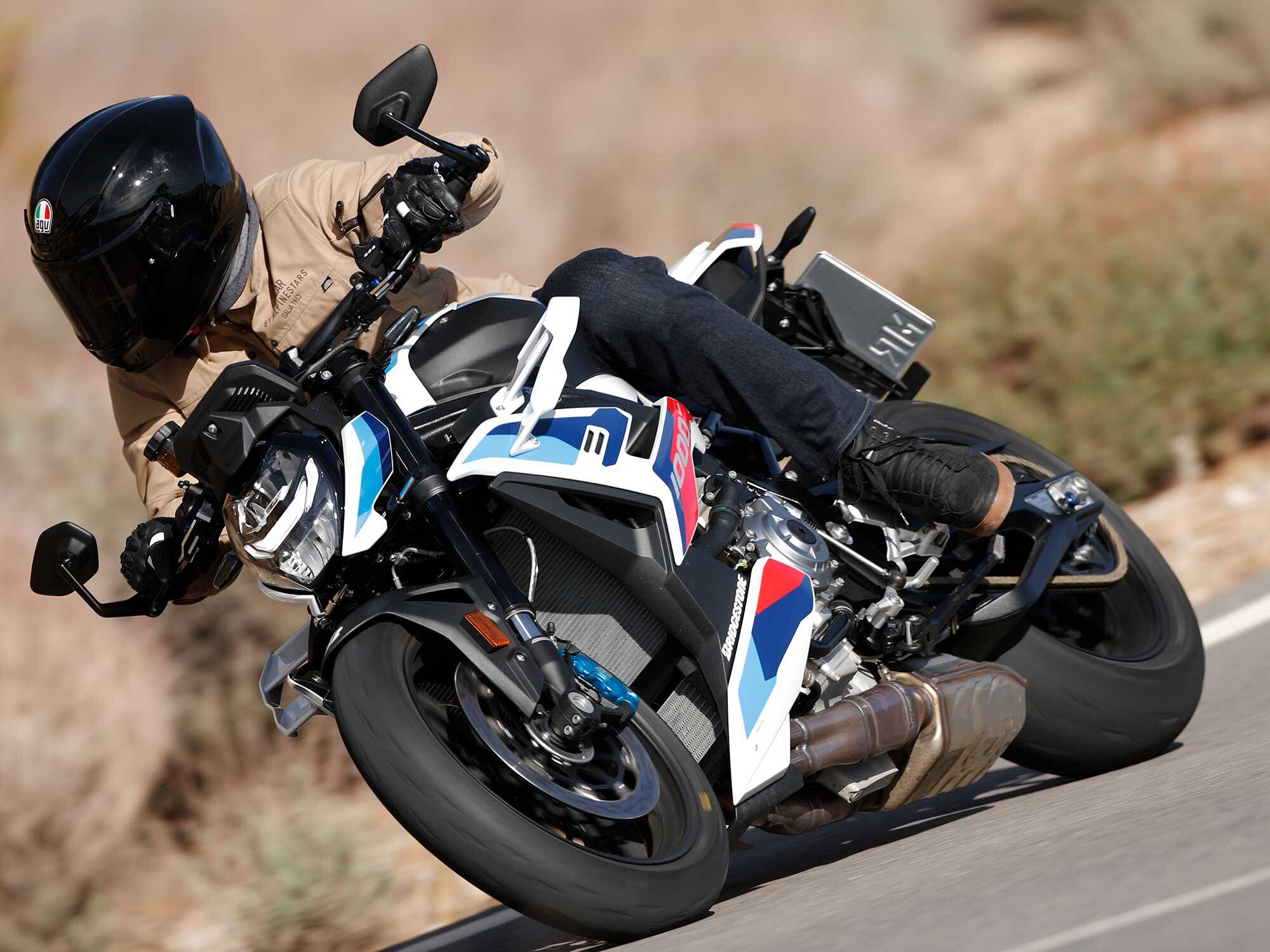 The M 1000 R is easily the most potent naked roadster BMW has ever built.