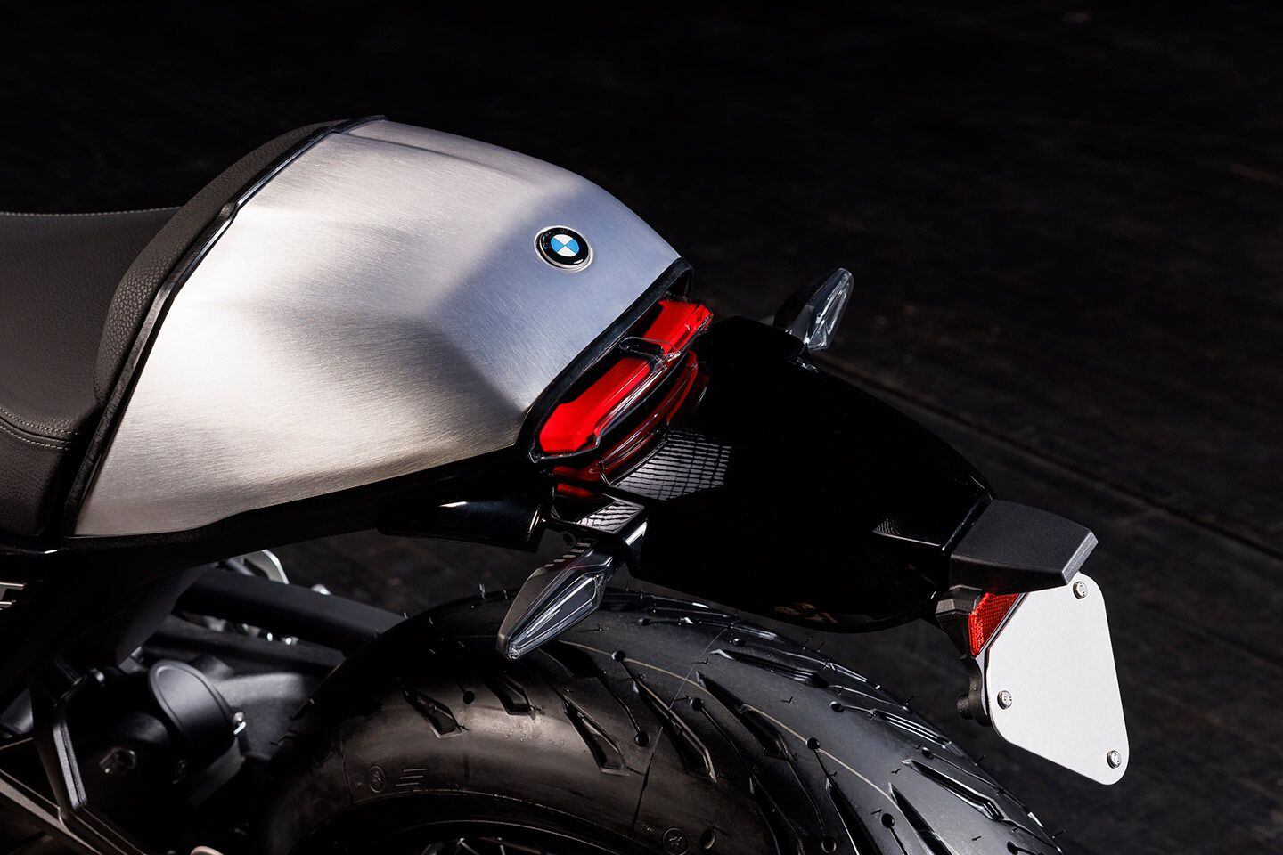 New bodywork includes an LED taillight unit integrated into the seat.