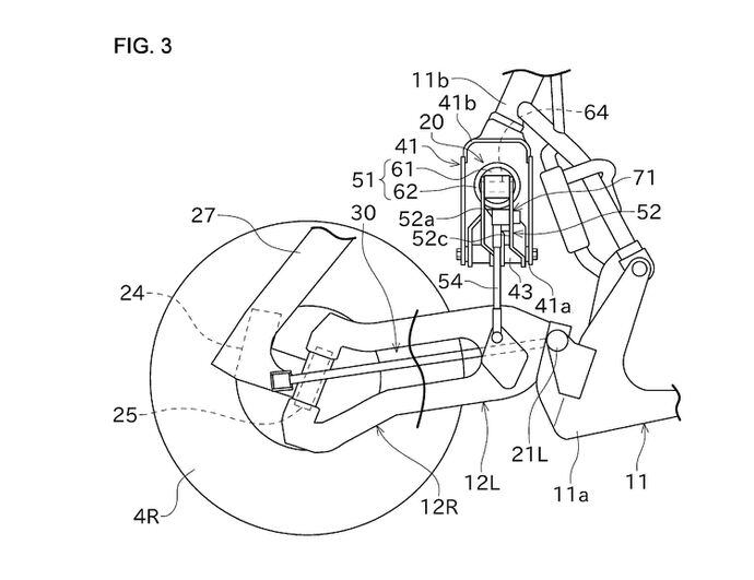 Kawasaki Concept J Trike suspension