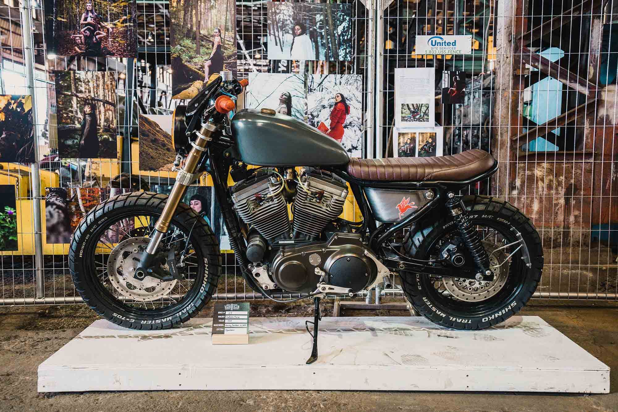 1997 Harley-Davidson XL1200 by Dakota Ford.