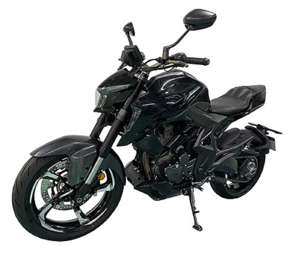 The naked 350-R model also has a redesigned swingarm and cast wheels, while the lighter R-1 version brings a single-sided swingarm.