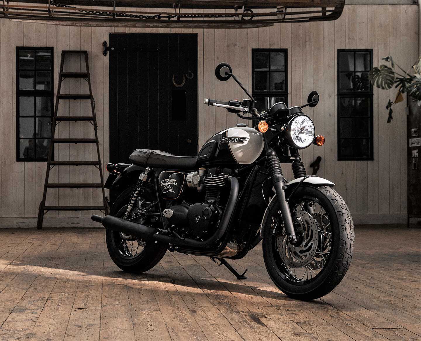In the US, the T120 Black DGR edition will retail for $13,495 and will be considered a 2024 model.