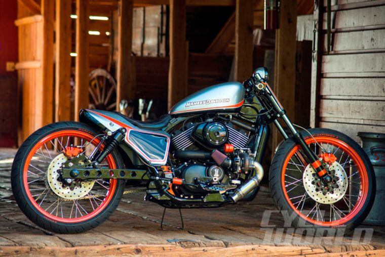 Yellowstone Harley S Custom Street 750 Motorcycle Barn Find