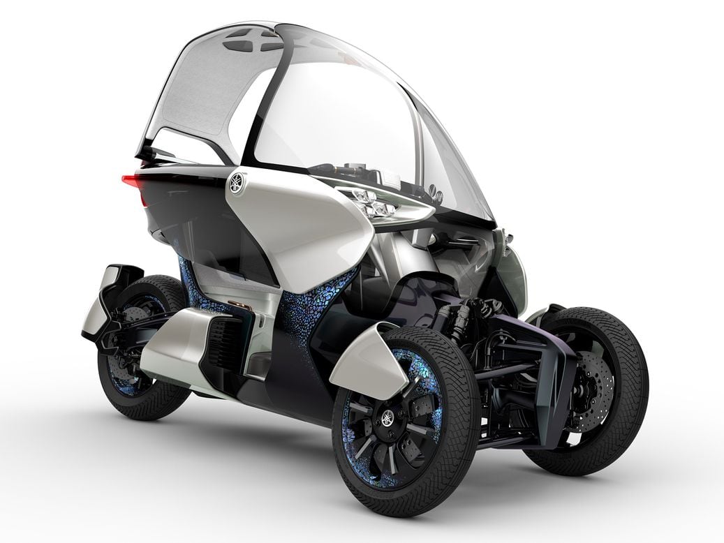 3 wheel covered bike