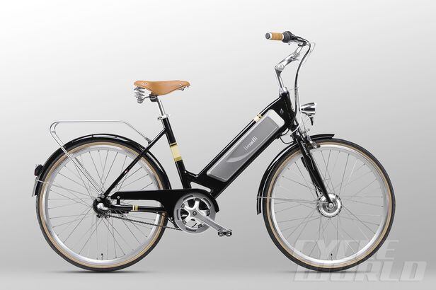 Benelli classica adult unisex vintage style electric bicycle with pedal assist outlet