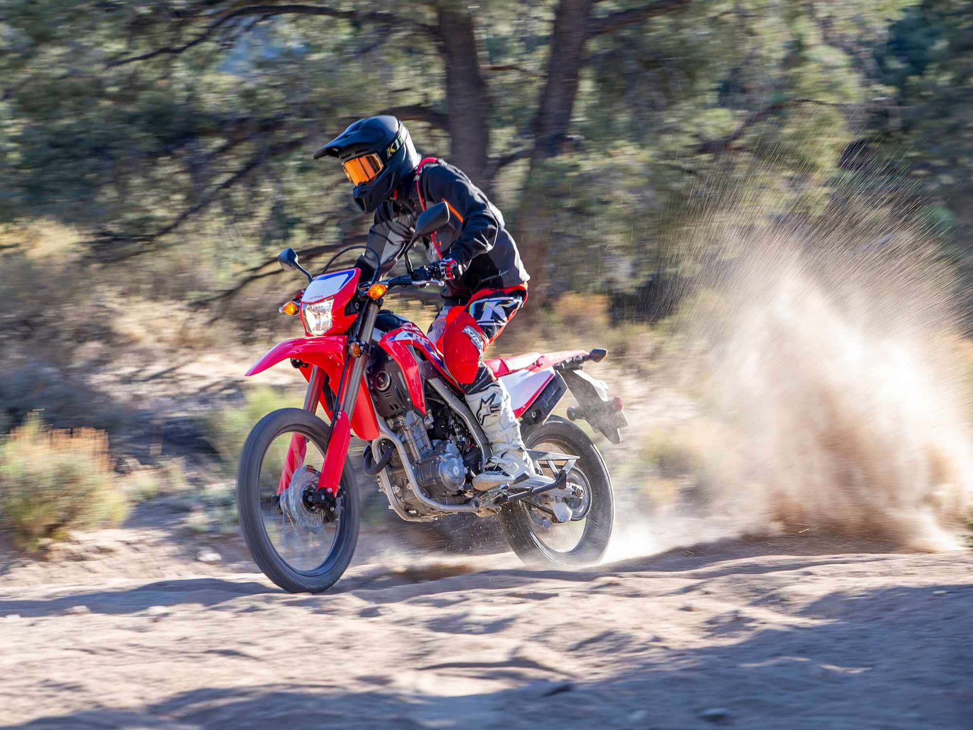 2021 Honda CRF300L.