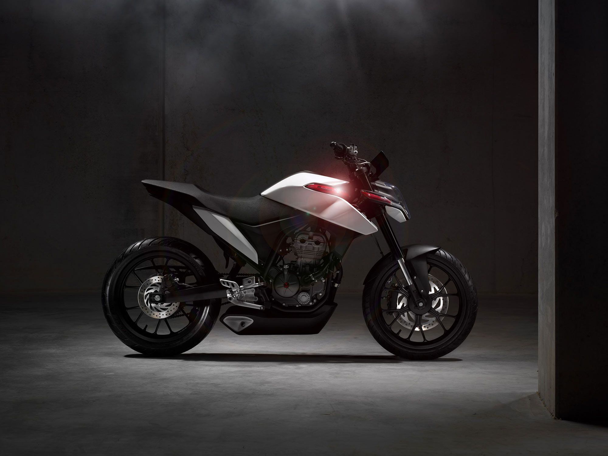 Malaguti’s Drakon 125 was first shown back in 2019 and is believed to be near-production ready.