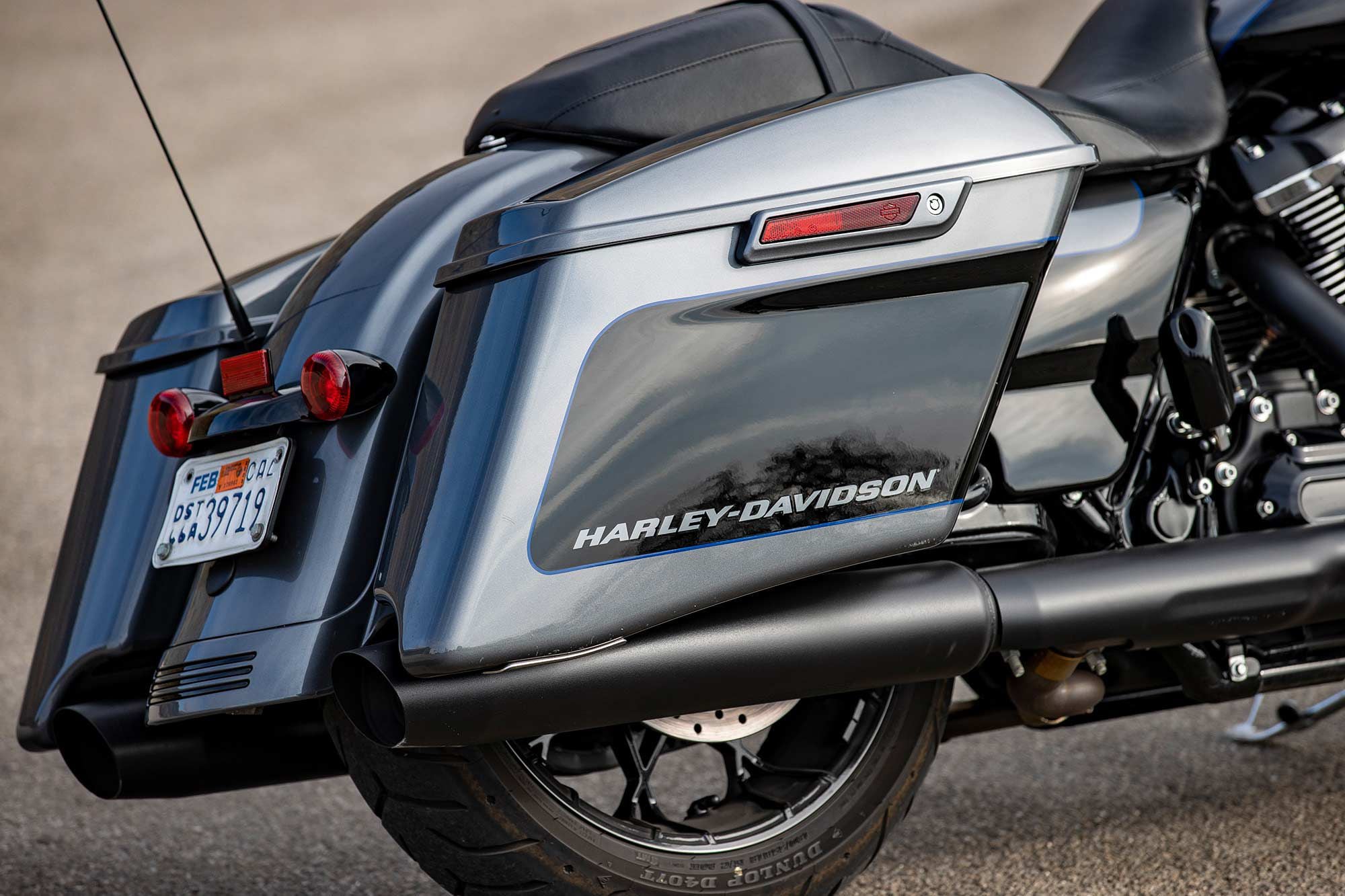 2021 Street Glide Special saddlebag.