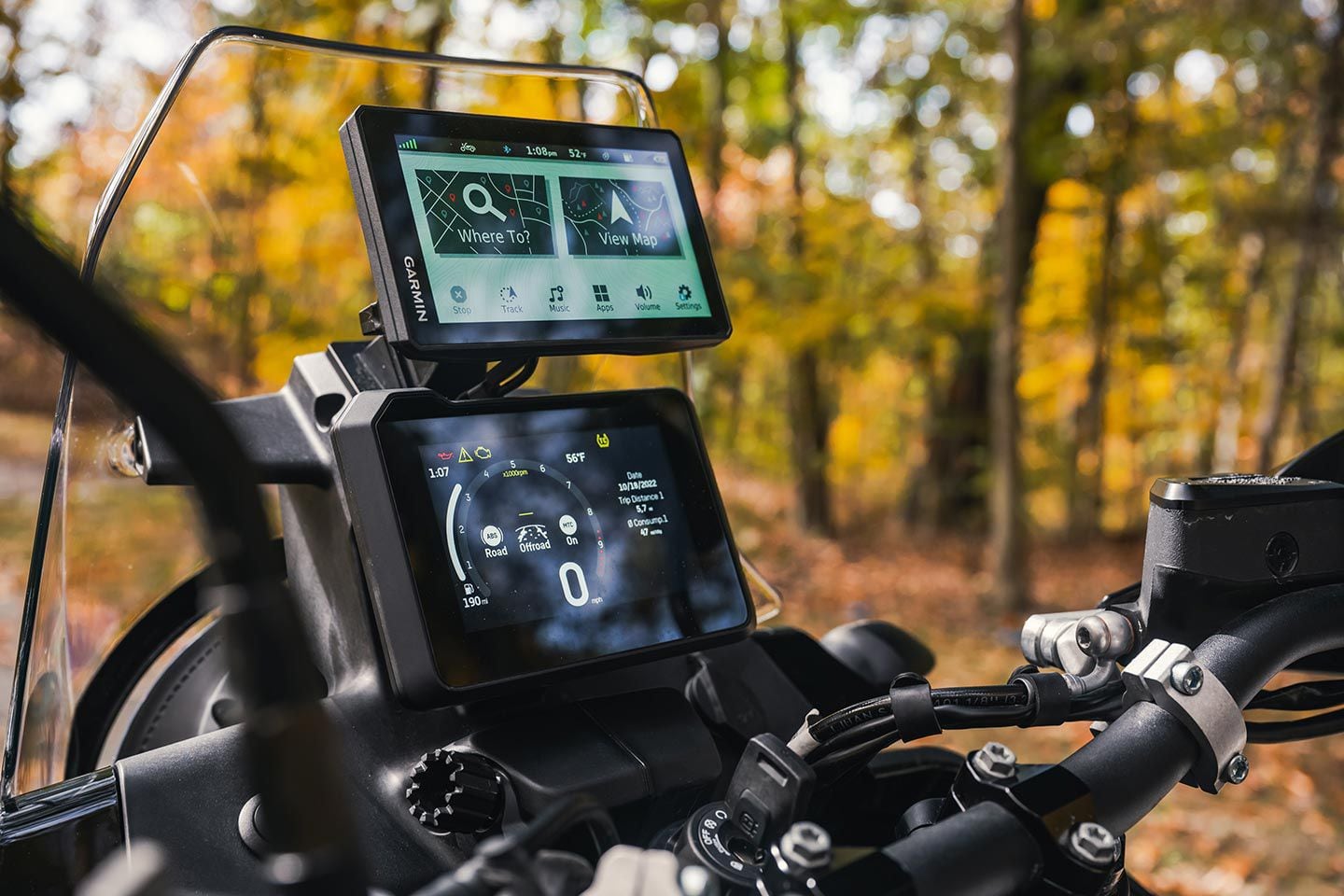 The Garmin Zūmo XT.