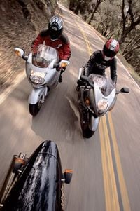 Honda CBR1100XX vs. Kawasaki Ninja ZX-12R vs. Suzuki GSX1300R