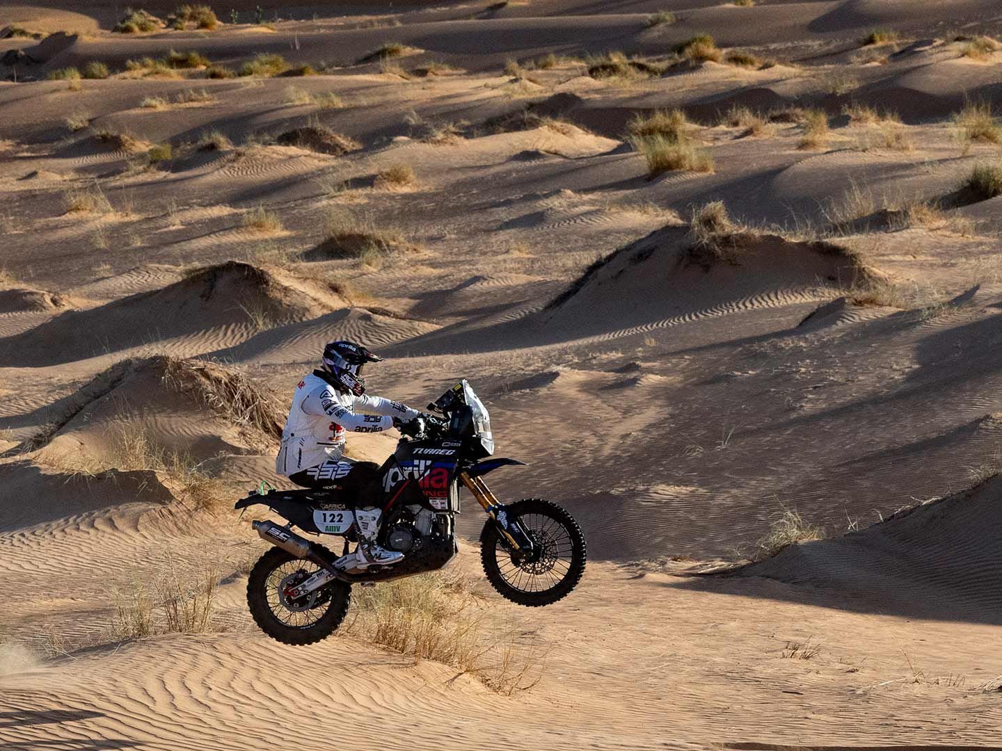 Aprilia Tuareg is the Queen of Africa