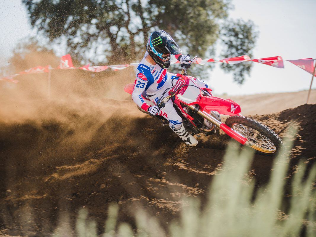 A half century of Honda motocross models brings a new 2023 CRF450R and a CRF450R 50th Anniversary Limited Edition.