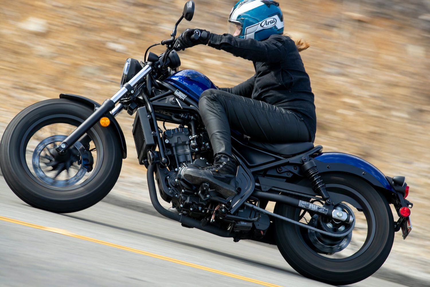 With a 0–60 time of 7.85 seconds, the Rebel has impressive acceleration for its engine size.