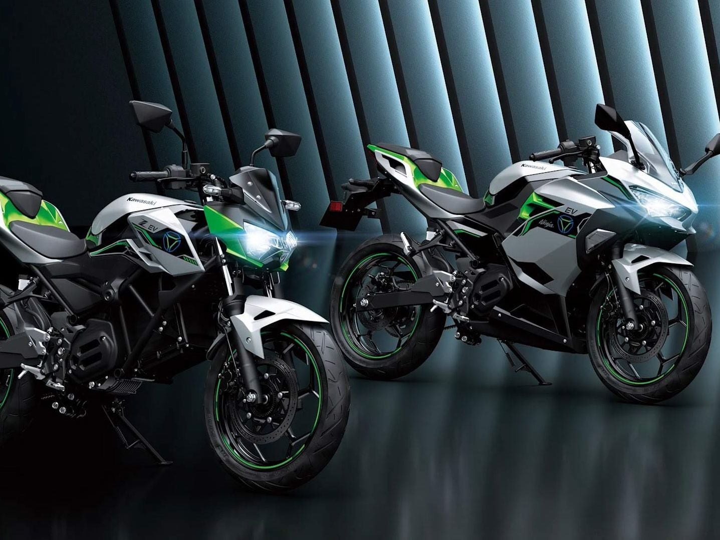 2023 Kawasaki Electric Motorcycles and 2024 Hybrid Kamelefon