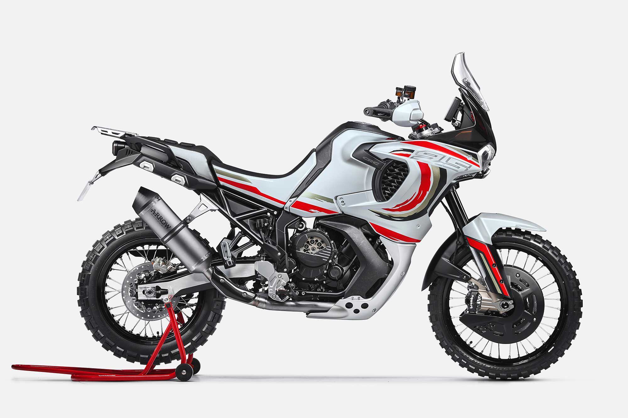 Are we seeing a new sub-brand launching here? The Lucky Explorer is much loved in Europe, and MV’s take on it has its finger on the ADV pulse.
