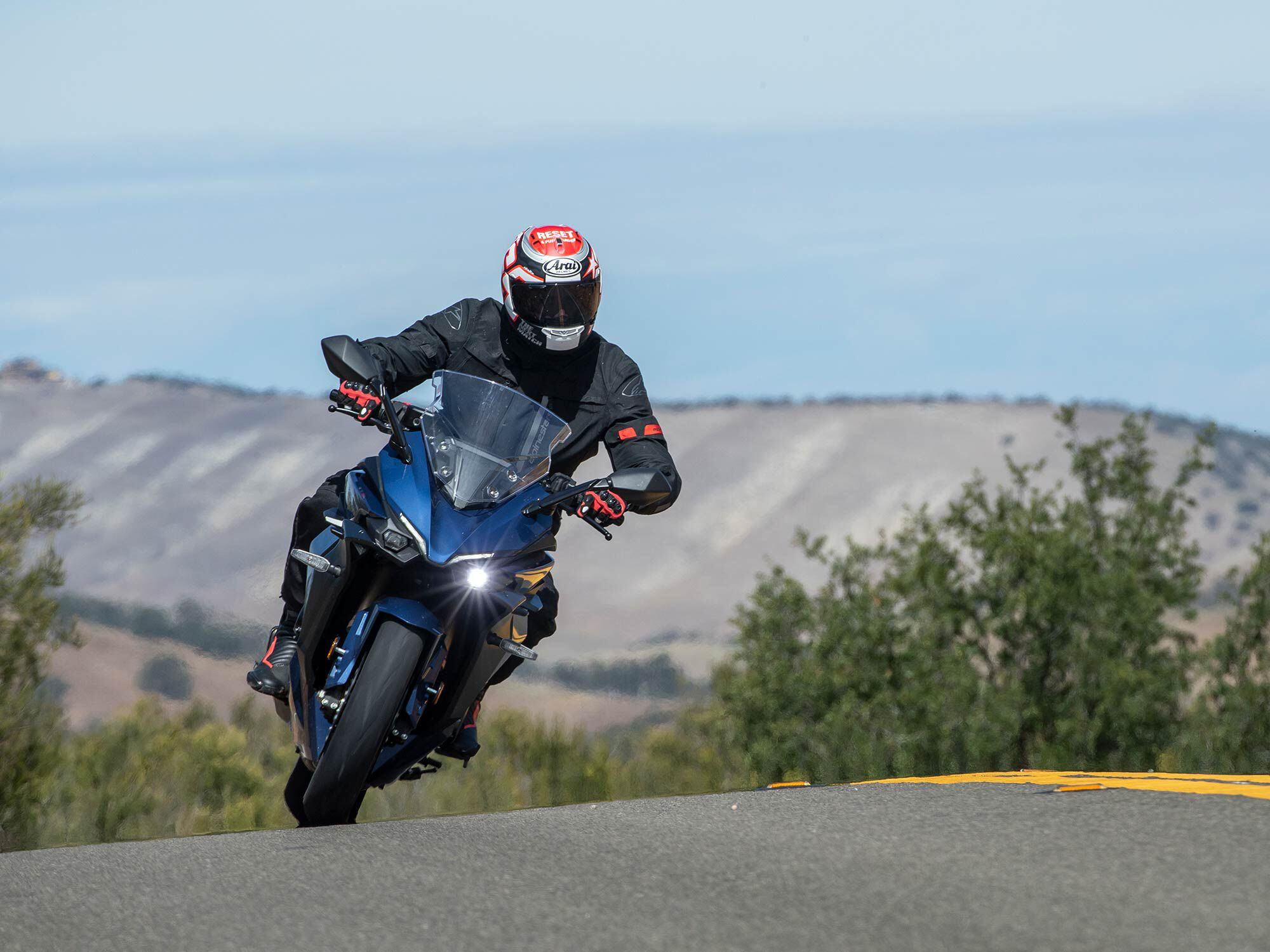 Converting the GT+ to a GT is as simple as removing the side cases, which narrows the bike’s rear end. While doing so exposes some hardware, Suzuki has done a good job ensuring fit and finish is nice even with the luggage removed. Stock GT models come standard with a panel that covers the area where luggage hardware is used on GT+ models.