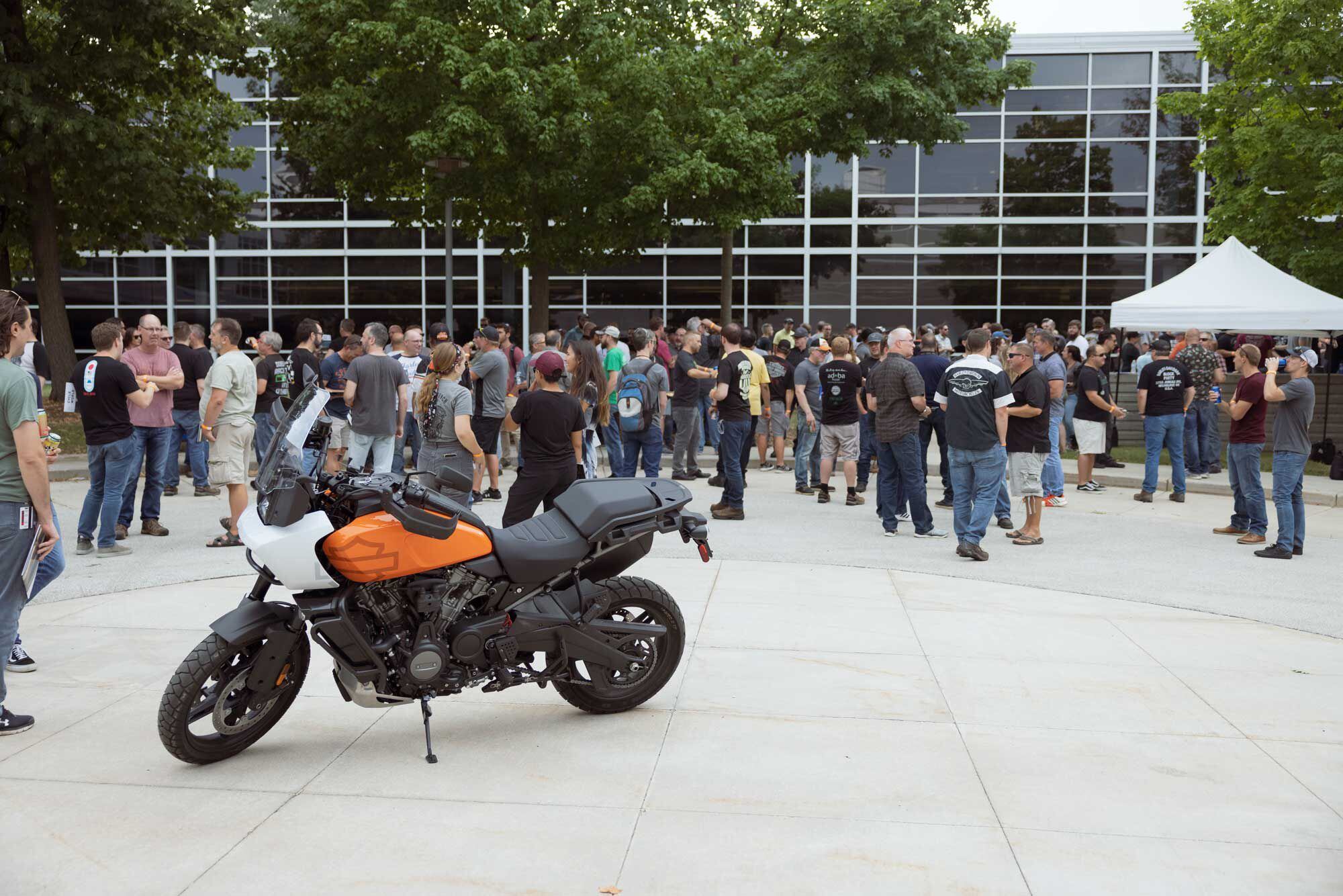 I challenged the engineers and designers at Harley-Davidson and we paid up when they delivered.