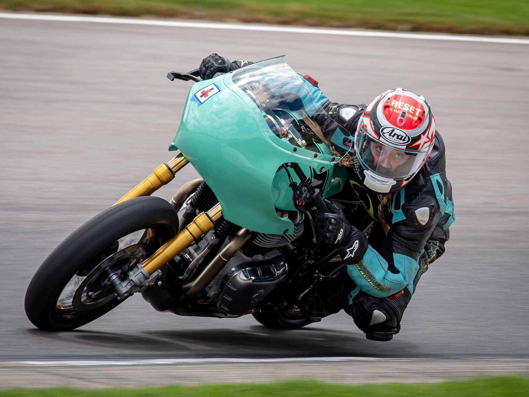 Kayleigh Buyck was one of 15 of the BTR Road Race women who recently got on the track at Barber Motorsports Park for a test day. Racing begins at VIR this weekend.