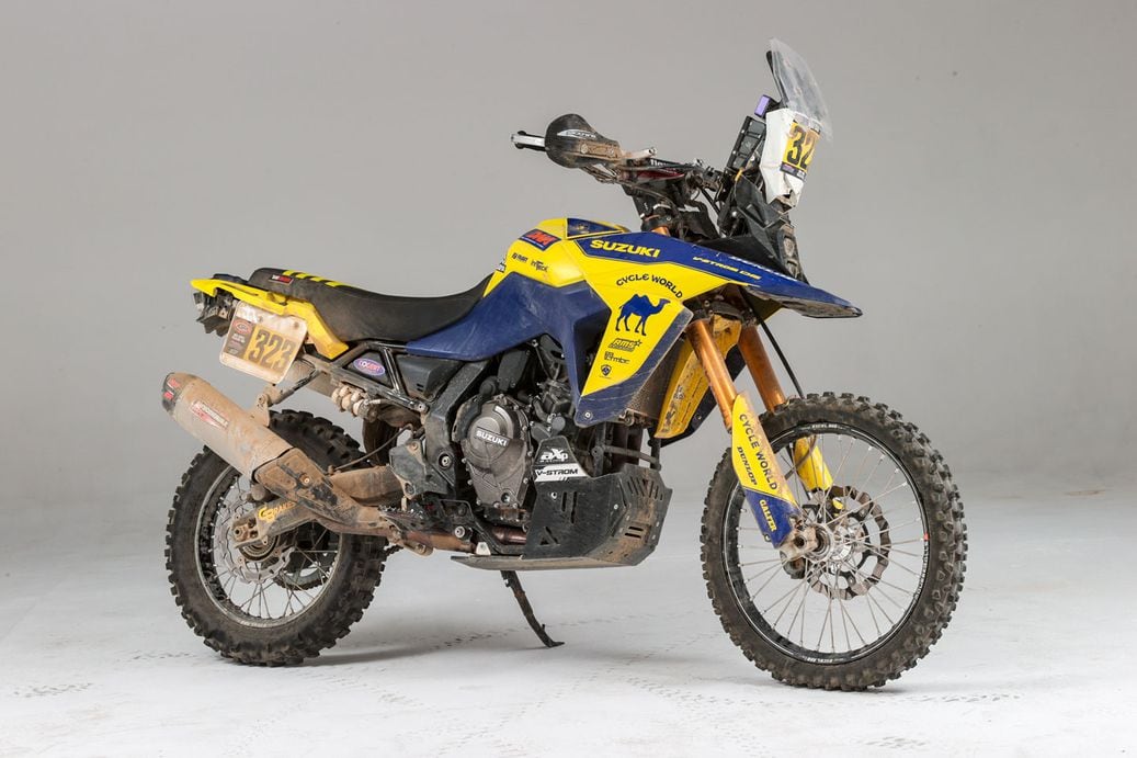 Suzuki V Strom 800DE Rally Race Test Cycle World Cycle World