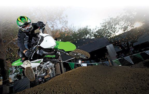 2010 Kawasaki KLX110L Review- Kawasaki KLX110L Motocrosser First 