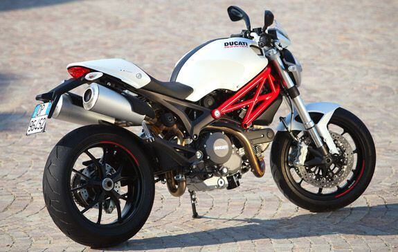 Ducati monster cheap 796 white