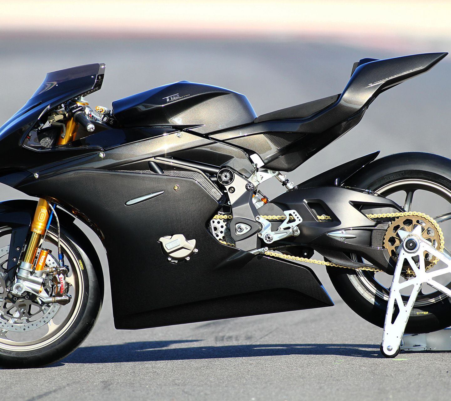 T12 Massimo superbike static side view