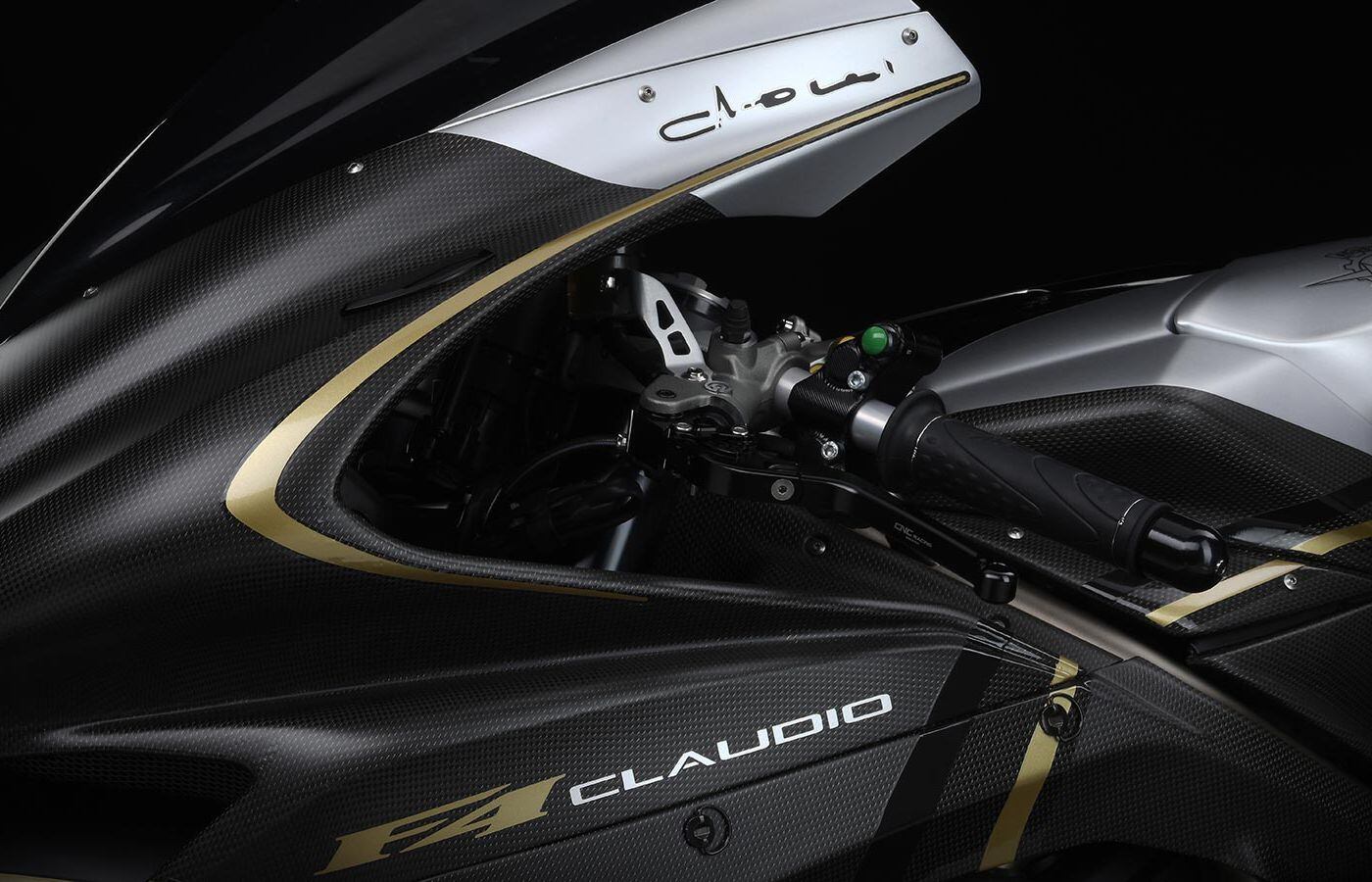 MV AGUSTA ビレットチタニウム ロアリングボルト F4-75 m747