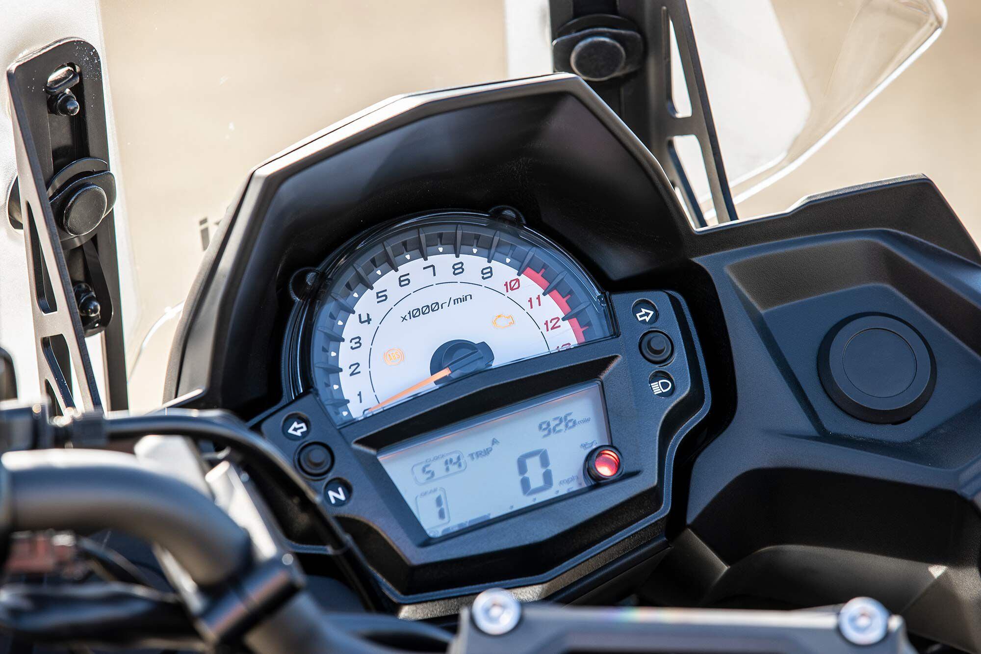 It’s easy to read, but a modern dash would still be appreciated.