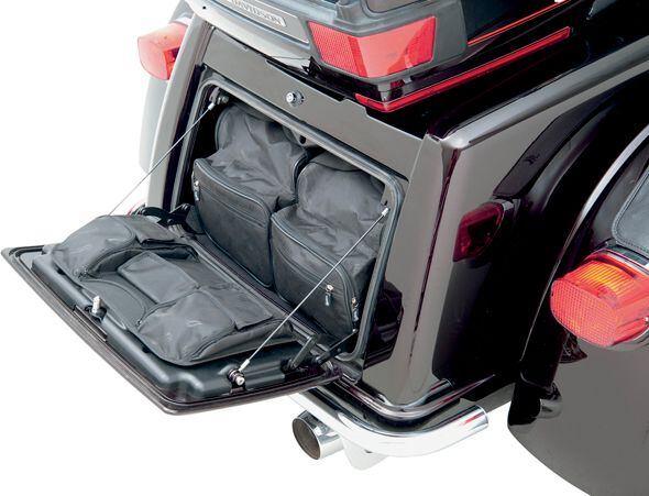 Harley davidson trike saddlebags on sale