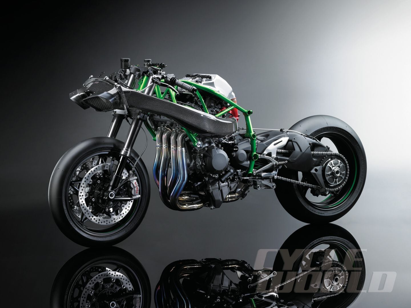 2015 Kawasaki Ninja H2R at INTERMOT 2014 Show | Cycle World