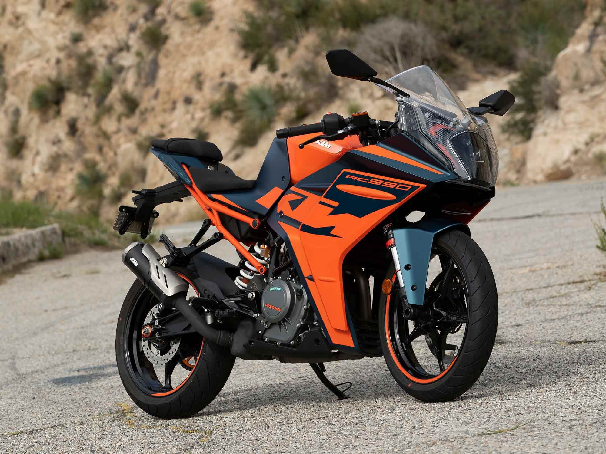 Beginner's racebike or fuel-sipping commuter? The KTM RC 390 can be both.