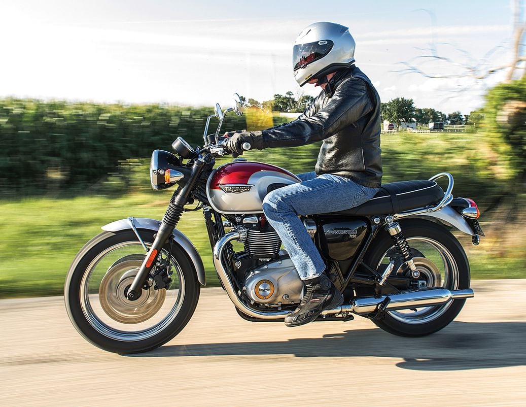 2016 Triumph Bonneville T120 Motorcycle Review Road Test Cycle World