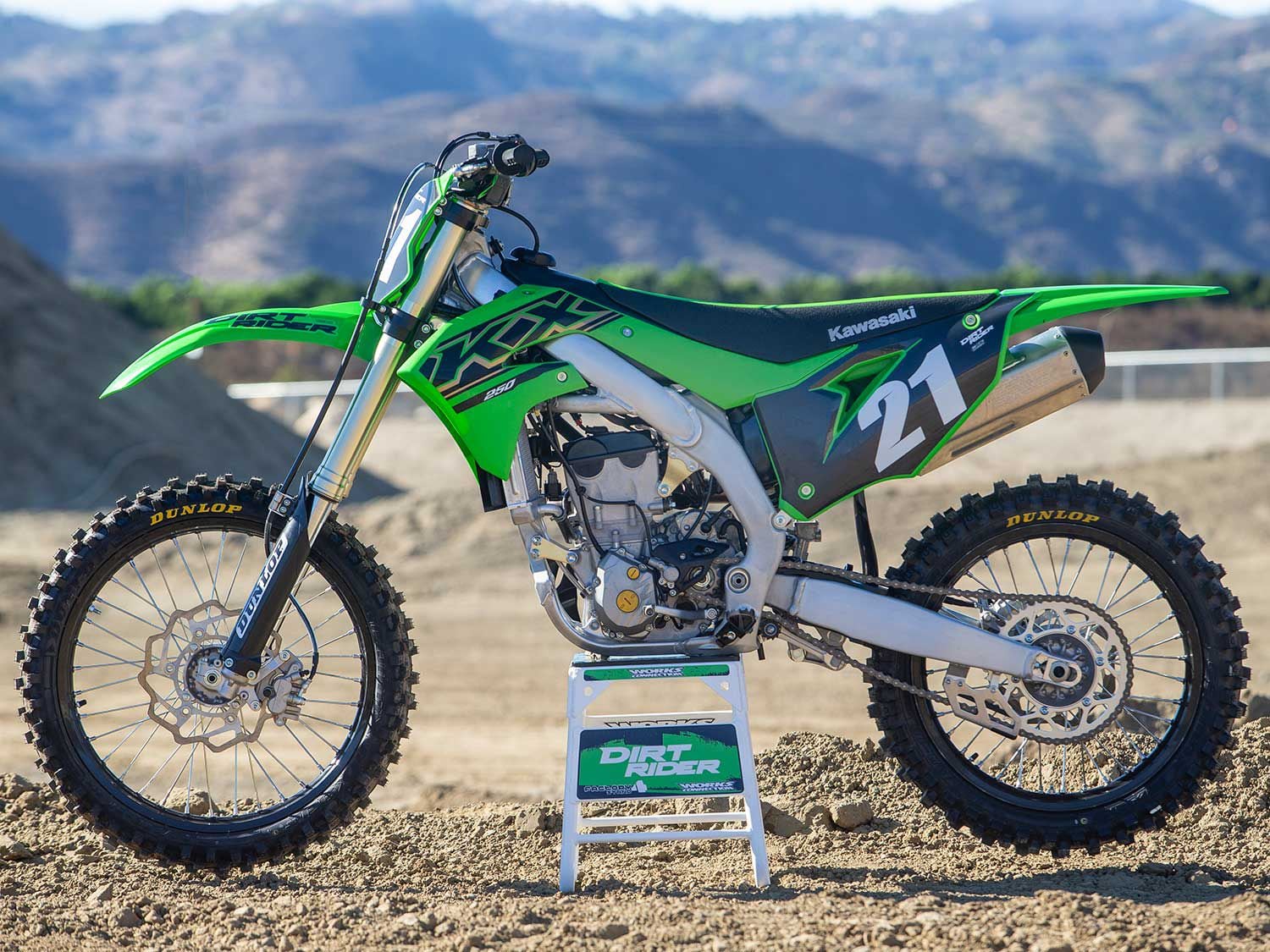 Kawasaki added electric start to the KX250 for 2021. While that feature is certainly a welcomed addition, it is a major contributing factor to the bike gaining 5 pounds over the prior year model as it now weighs 238 pounds, making it the heaviest motorcycle in this comparison test.