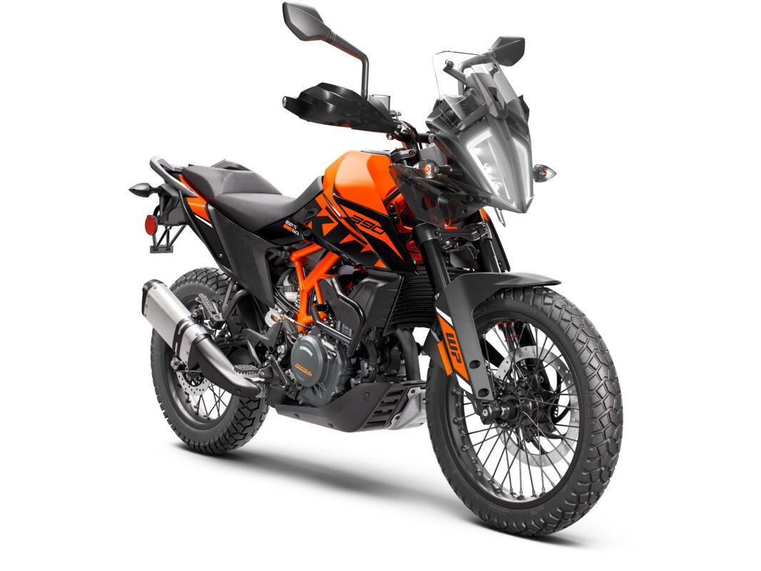 Officially, we’re looking at the KTM 390 Adventure SW, which gets a bump in price over last year’s model.