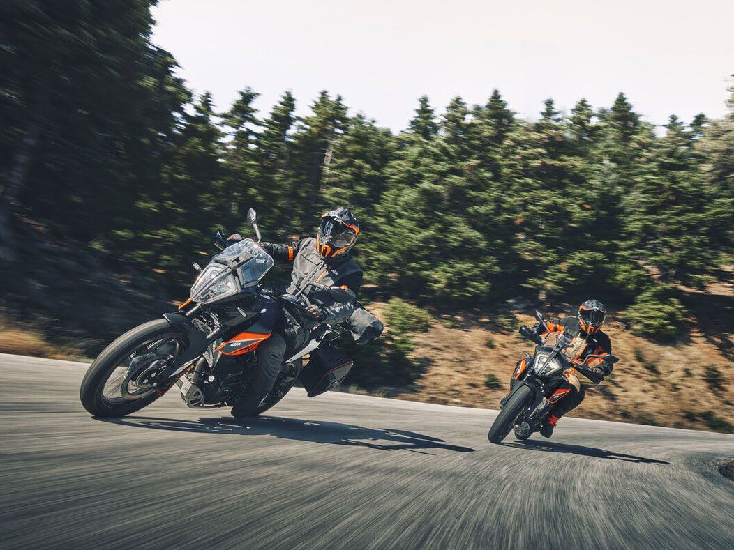 The 390’s road manners are excellent.
