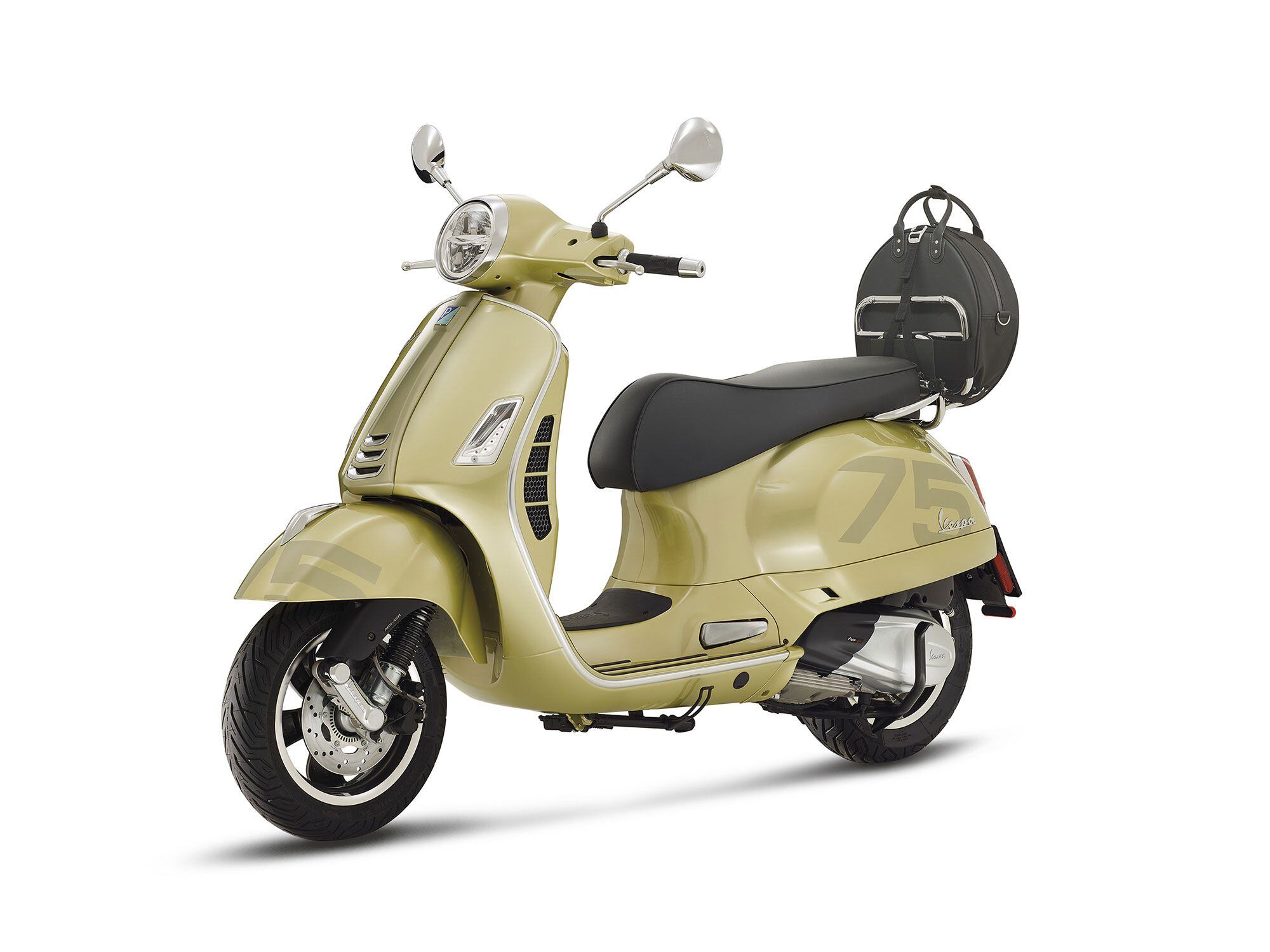 The 2021 Vespa 75th Anniversary Edition GTS 300 will be available in May at US dealerships.