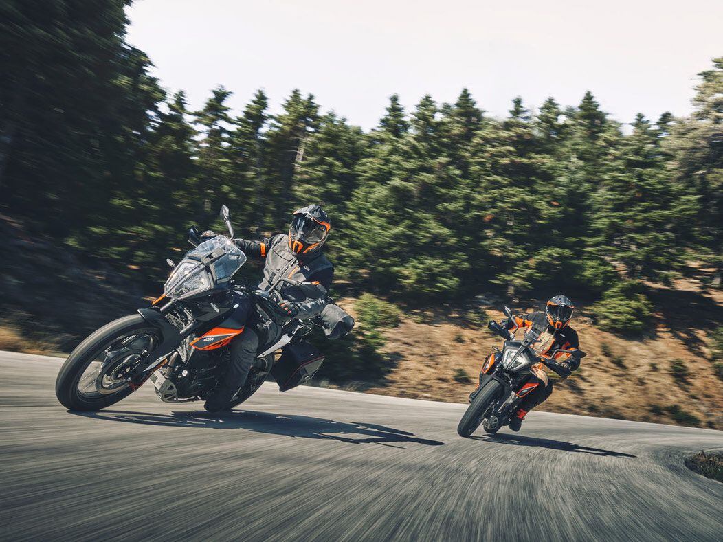 The Bosch two-channel ABS also now includes cornering ABS and an off-road mode. The 390 also gets new 10-spoke wheels said to be stronger than the previous hoops.
