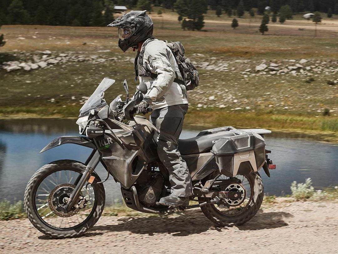 As has always been the case, the 2022 KLR650 is up for almost any adventure.