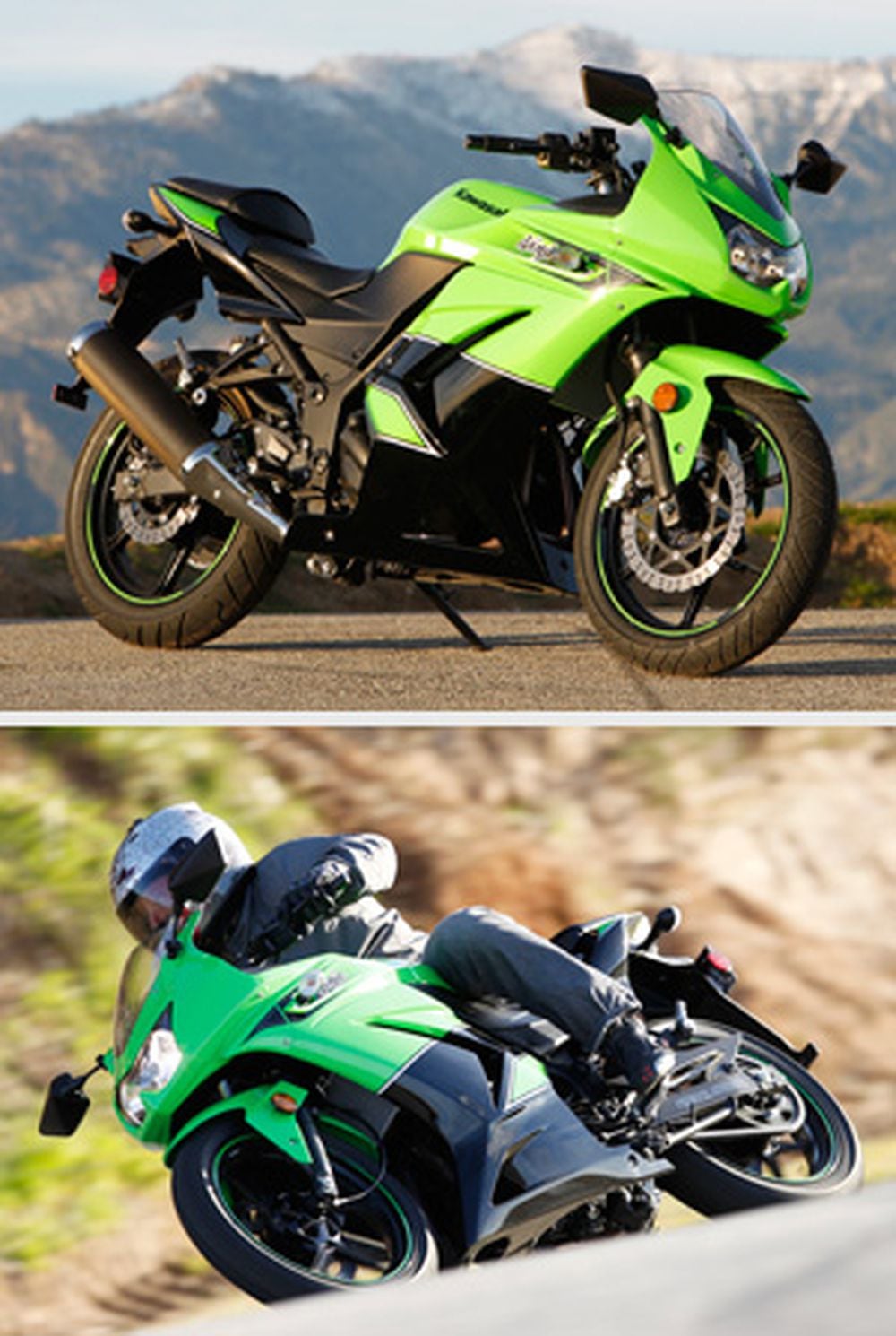 Kawasaki Ninja 250R vs. Honda CBR250R Review- Sportbike Comparison Test | Cycle